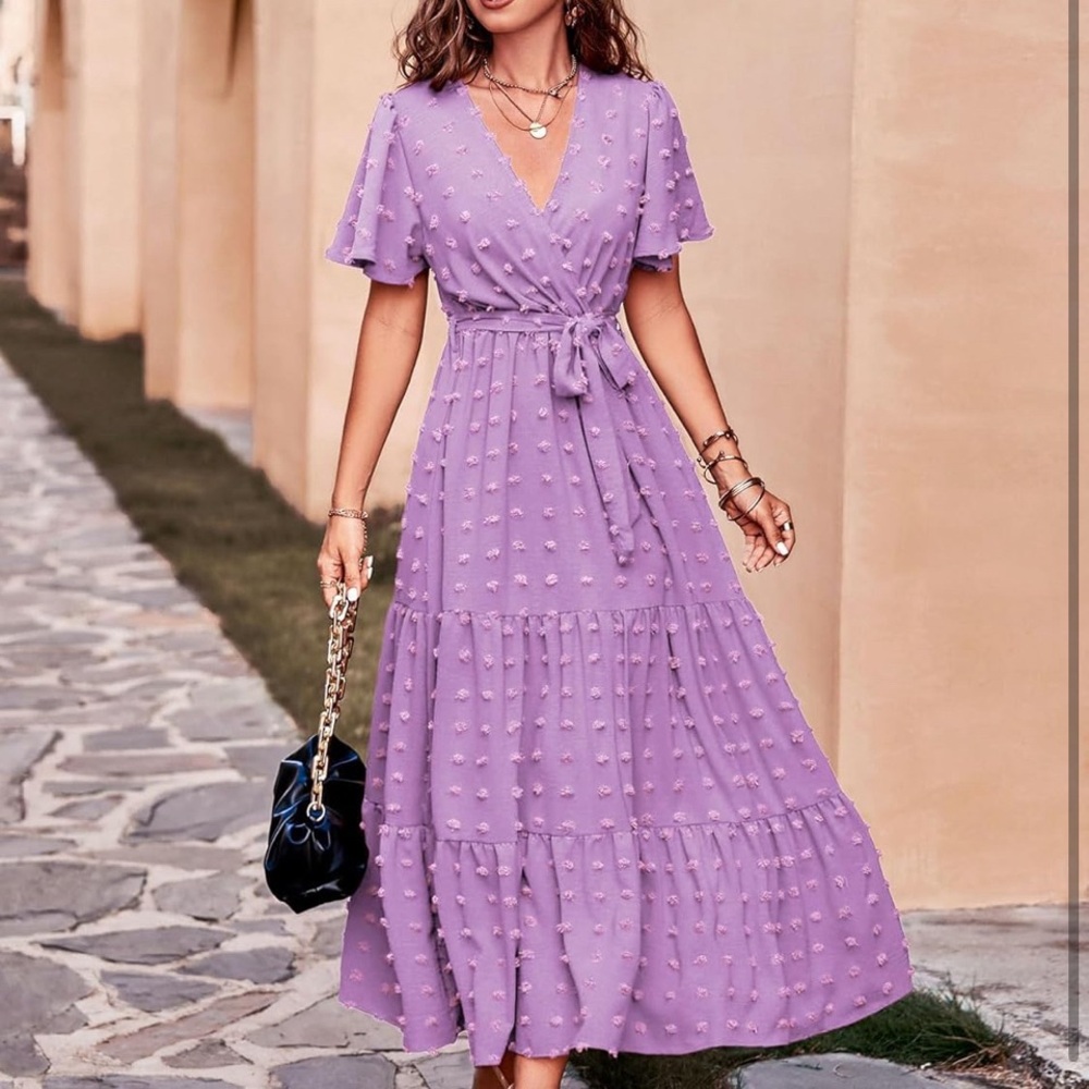 🆕 Lavender Women's Dress - Picture 2 of 6